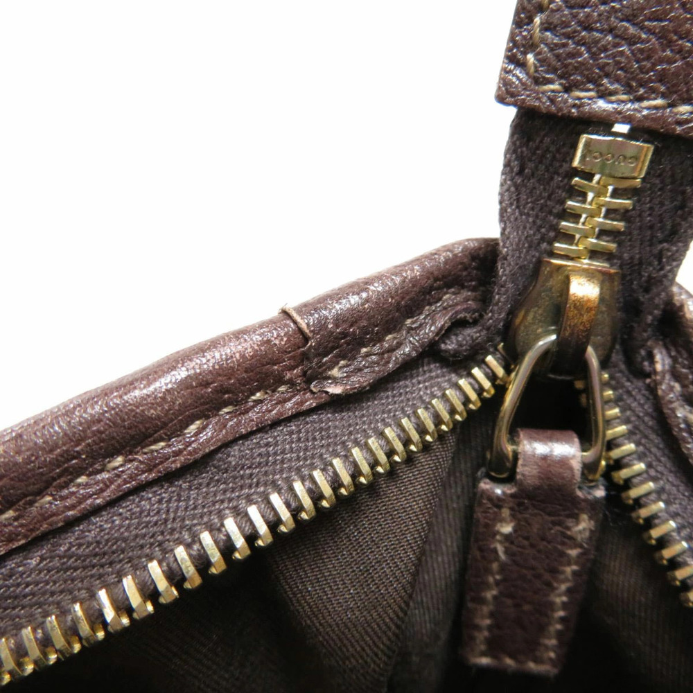 Gucci Beige GG Canvas Abbey D Ring Shoulder Bag brown leather - Picture 8 of 11